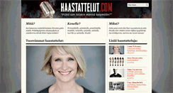 Desktop Screenshot of haastattelut.com